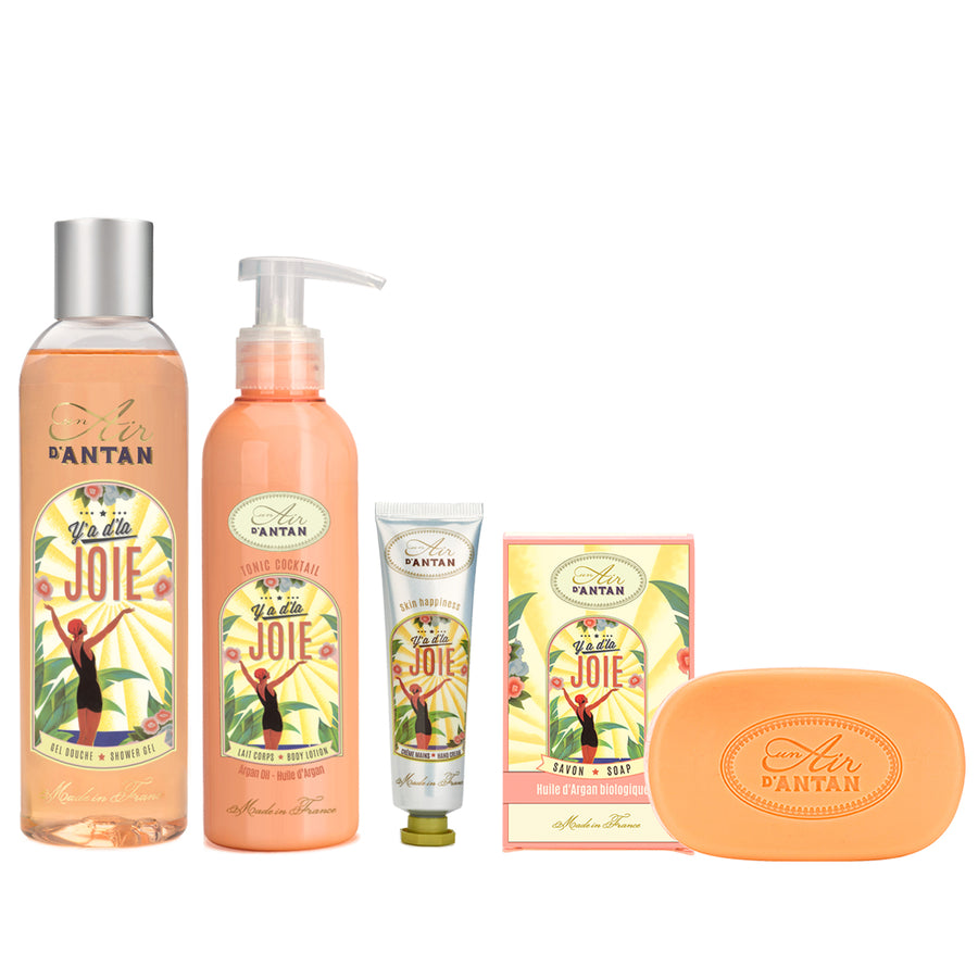 Skincare Set CAROUSEL JOIE - Orange Blossom, Lily Of the Valley, Rose