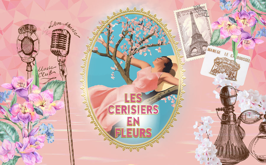Les Cerisiers en Fleurs, the Shower Gel full of Spring zing - 2x250ml