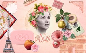 2 soaps set La vie en Rose